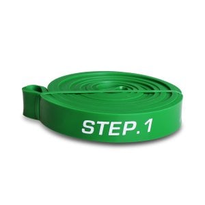  풀업밴드 STEP1 21mm 그린 / 근력운동 / 철봉운동 / 라텍스밴드 / 운동 / 스트레칭