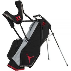 미국 나이키 골프가방 Mens Nike Jordan Fade Away Stand Bag 24- 블랙/Cement Gray/Fire Red 17