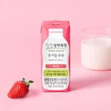 상하목장 유기농 딸기우유 500ml (125ml*4입)