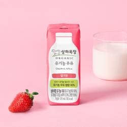 상하목장 유기농 딸기우유 500ml (125ml*4입)