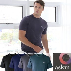 발렌티노 크리스티 남성 아스킨 기능성 반팔 쿨티셔츠 4종SET(운동/헬스/등산/낚시/자전거)
