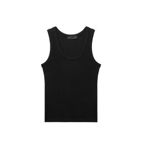 U neck sleeveless_black