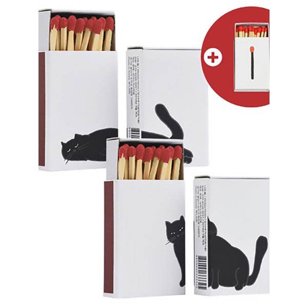 매치 박스 고양이 성냥 2종 (택1+증정품)