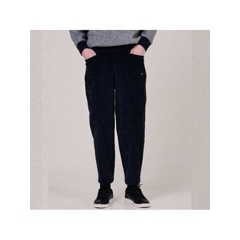 커스텀어스 남자 11골 쎄미배기 코듀로이 허리 E밴딩 겨울 팬츠 CXS25WWPTB10 NAV