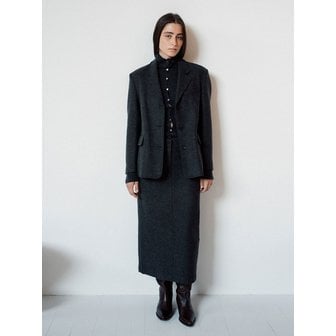 페블엠 Slim H-line Long Skirt (2Colors)