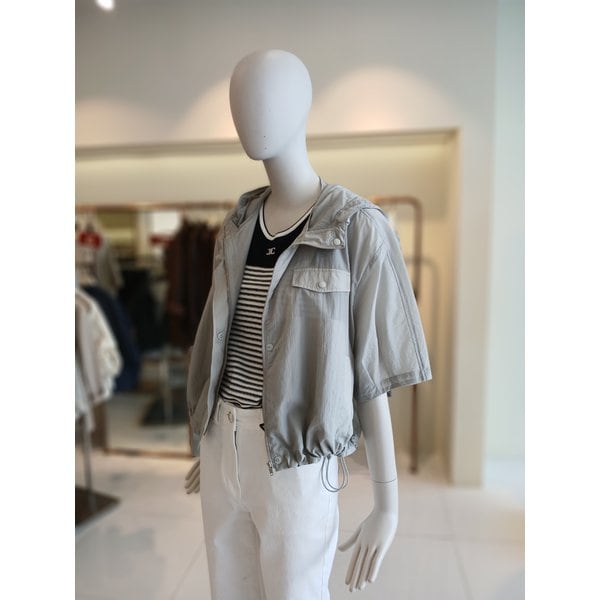 [여주점] 씨씨콜렉트 밑단스트링후드점퍼 E262psj162