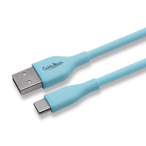 엠지솔루션 USB 3.1 C타입 to USB 2.0 실리콘 민트 케이블 2M