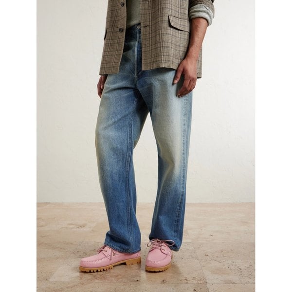 비니스 아즈텍 가죽 보트 슈즈 46376663163018432