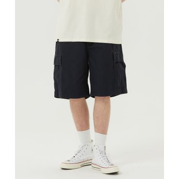 LEE 코튼 카고 쇼츠 네이비 LE2502SO04NA