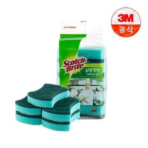 3M 삼중양면 수세미 주방용 청소용 (5개입)