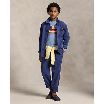 폴로 랄프 로렌 폴로 키즈 남아 8-18세 니트 헤링본 팬츠(CWPOPNTY4G20138410)