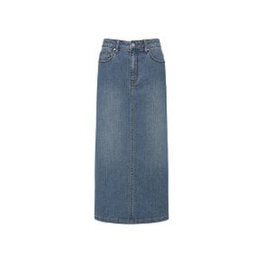 여성 PRJCT 데님 롱 스커트_EYE4DS2100