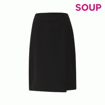 SOUP 베이직  미디 스커트