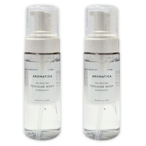 퓨어 앤 소프트 여성청결제 y존케어 저자극 페미닌워시 170ml 2개