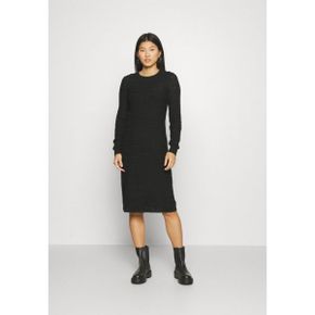 4144397 GAP TEXTURED DRESS - Jumper dress black