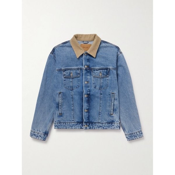 NN.07 로이 1882 코듀로이 트림 데님 재킷 46376663163008090