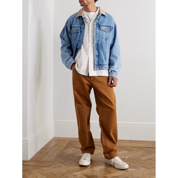 NN.07 로이 1882 코듀로이 트림 데님 재킷 46376663163008090
