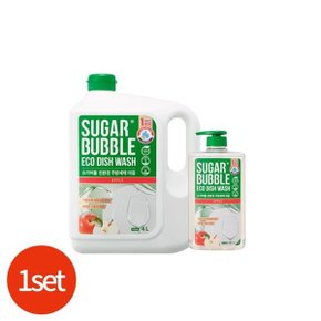 슈가버블 애플 주방세제 4L + 940ml