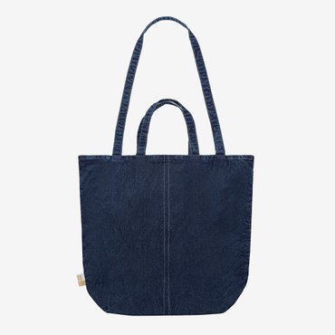 벤시몽 [PARIS COLLECTION] COLD DYED COTTON JAPAN BAG - MARINE