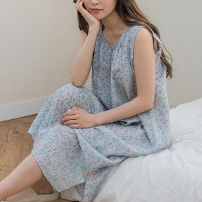 [러블리 까리나]앙드레 텐셀 원피스 잠옷