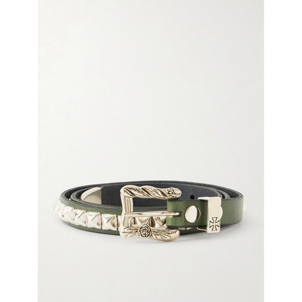 앙팡 리쉬 데프리메 클래식 2cm 스터드 가죽 벨트 46376663162916233