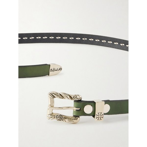 앙팡 리쉬 데프리메 클래식 2cm 스터드 가죽 벨트 46376663162916233