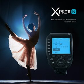 XproII-N TTL 2.4G 1  8000s X Nikon 기술적 마크 부착 송신기 무선 플래시 트리거 고속