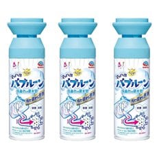  라쿠하피 배수구클리너 배수관 세면대클리너 세척제 씽크대 버블 폼 버블푸쉬 200ml 3개