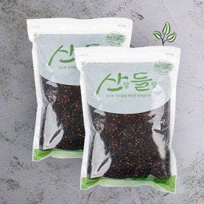 [산담들담] 우리잡곡 찰흑미1kgx2팩(2kg)