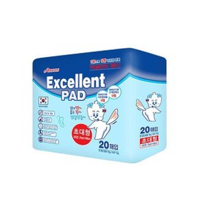 엑셀런트 초대형 패드 20매_애견패드