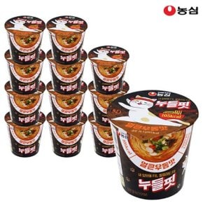 농심 누들핏 얼큰 우동맛 30.9g x 12개입