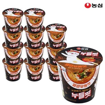  농심 누들핏 얼큰 우동맛 30.9g x 12개입