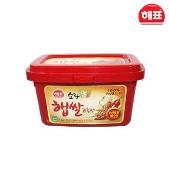  사조해표 순창궁 햅쌀고추장 1kg 4개