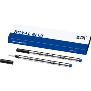 미국 몽블랑 만년필 Montblanc - 2 Rollerball Refills Royal Blue M medium 1709756