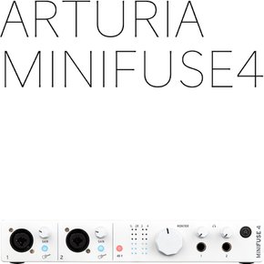Arturia MiniFuse4 White 미니퓨즈4 하얀색  정식수입품