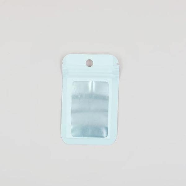 포장용 화이트 반투명 컬러 지퍼백(6cm X 10cm)(1)