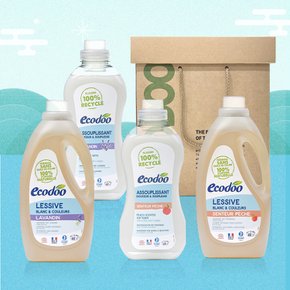 [설 선물세트] 프랑스  세탁세제  선물세트( 세탁세제2종+ 섬유유연제 2종)
