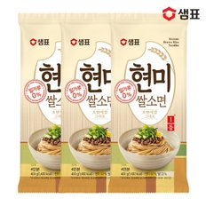 샘표 현미쌀소면 400g x 3개