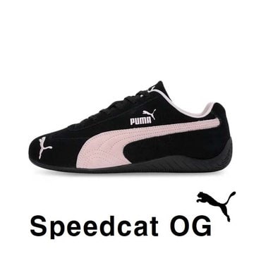 푸마 398846 09 스피드캣 OG 블랙 핑크 블핑 스니커즈 운동화  Speedcat OG Black Pink