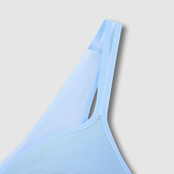 여 JAJU AIR 메쉬 노라인 크롭브라 J406201007051