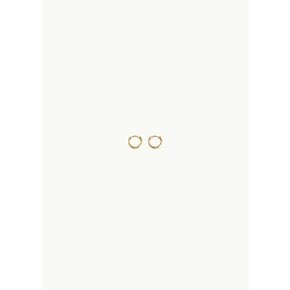소피부하이 26PS Gold Small Edo Hoops, Gold