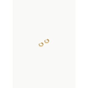 소피부하이 26PS Gold Small Edo Hoops, Gold