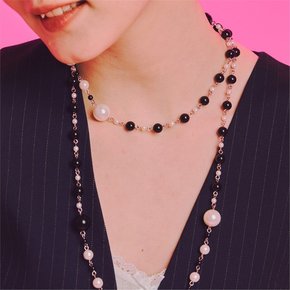 CM 1513 NECKLACE [BLACK]