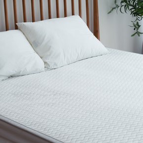 바스켓 듀라론 쿨 냉감 여름 침대패드 Q 150x200cm