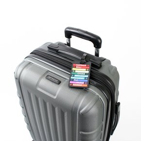 PVC 캐리어 네임택(세계여행). 러기지택 여행가방 TAG 해외여행용품