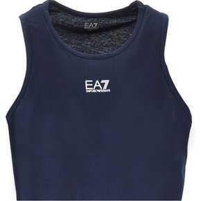 [해외배송] 아르마니 EA7 센터 체스트 로고 크루넥 슬리브리스 티셔츠 7M000295 AF10375 UB102