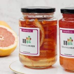 수제청 자몽청 500g 슬라이스x2