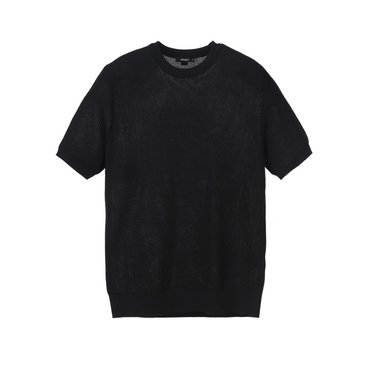 알레그리 《Light Cotton》라운드 니트 (ARSW5B308BK)