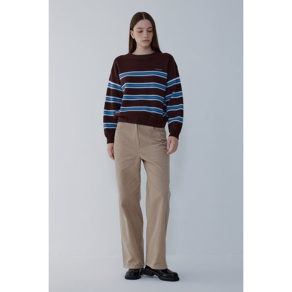 울 블렌드 투웨이 스트라이프 풀오버 7155450016160