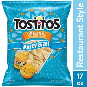 Tostitos  오리지널  레스토랑  스타일  토르티야  칩  파티  사이즈  480g  가방